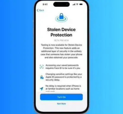 石林苹果授权维修店分享被盗设备保护功能开启方法 