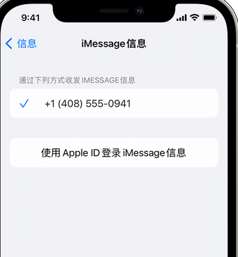 石林apple维修iPhone上无法正常发送iMessage信息 